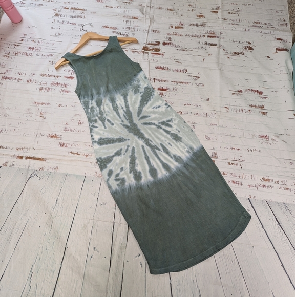 Anthropologie Saturday Sunday Tie Dye Midi Dress - Picture 4 of 8